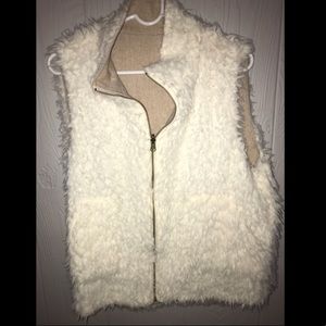 Reversible Faux Fur Vest